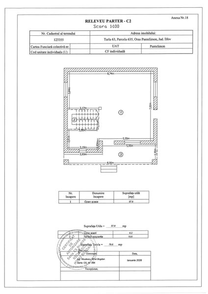 Comuna Pantelimon, pe strada Campului intersectie cu Al. Selimbar.